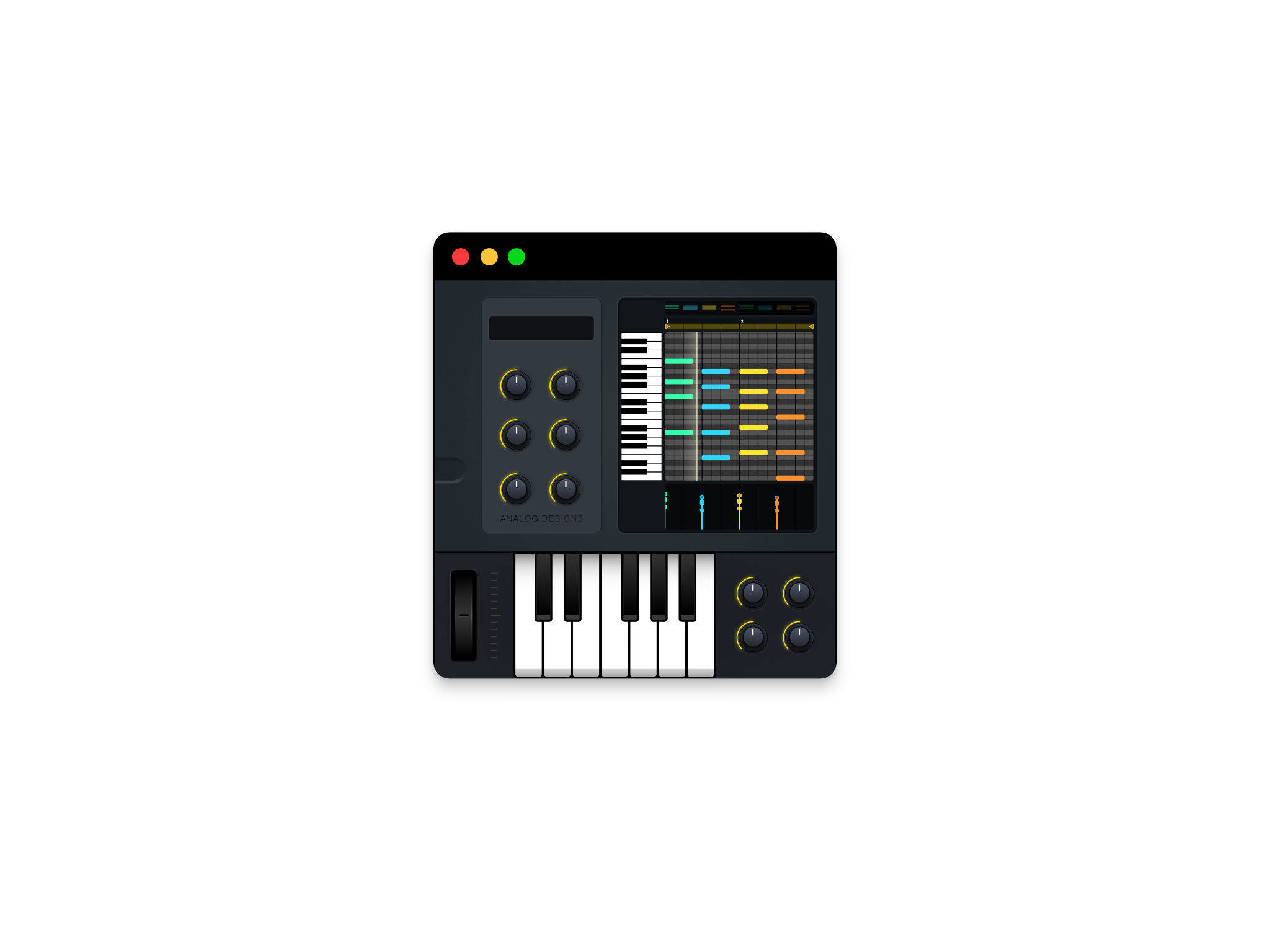 Sample UI 2 – Analog Designs UI Styles Ⅰ, Alfred R. Duarte 2022 & 2025 Sample UI 2 – Analog Designs UI Styles Ⅰ, 2022 & 2025