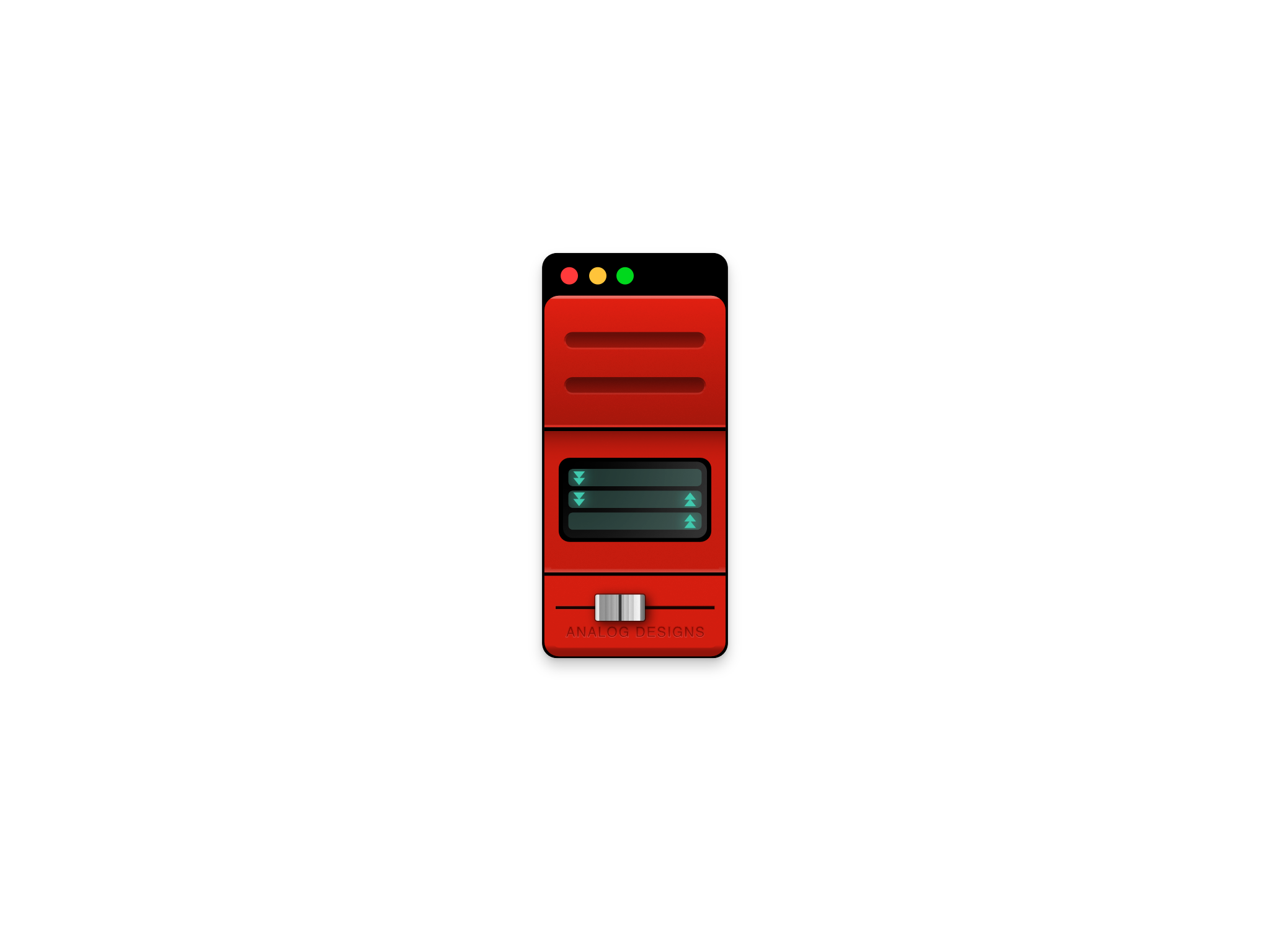 Sample UI 6 – Analog Designs UI Styles Ⅰ, Alfred R. Duarte 2022 & 2025 Sample UI 6 – Analog Designs UI Styles Ⅰ, 2022 & 2025