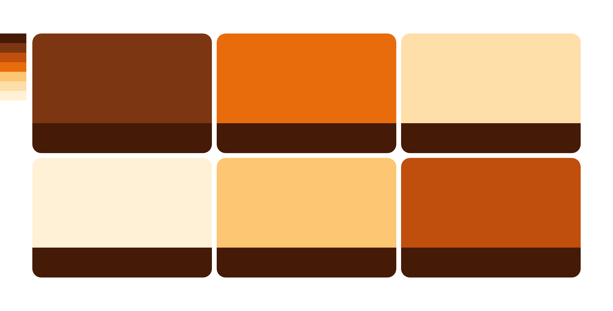 Grid of Cards with 29 Hueshift Palette, Alfred R. Duarte 2025 Grid of Cards with 29 Hueshift Palette, 2025