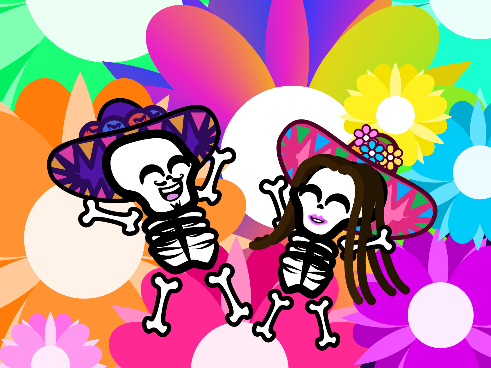 Día de los Muertos Holiday Card, Alfred R. Duarte 2022 Día de los Muertos Holiday Card Sample, 2022