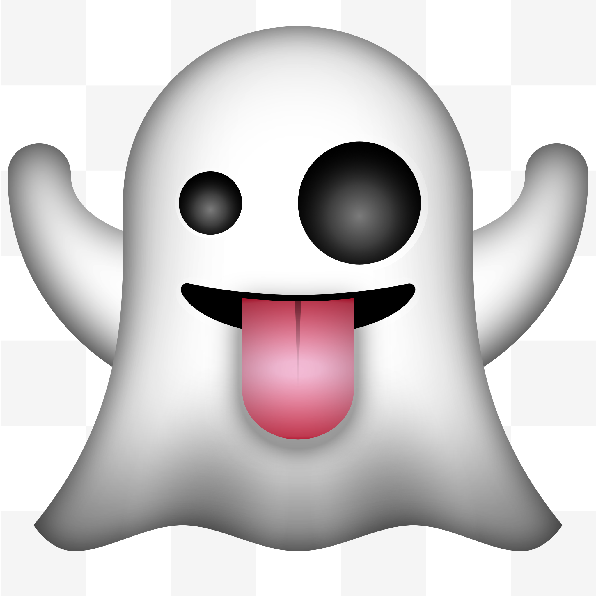 Ghost Emoji Close-up, Alfred R. Duarte 2022 Ghost Emoji Close-up, 2022