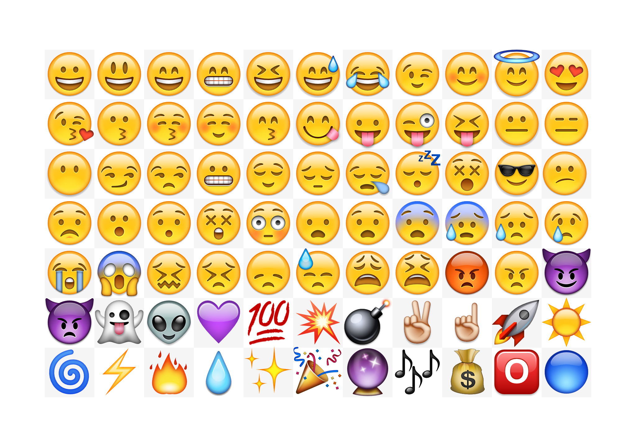 Color Emoji (iOS 6), 2022